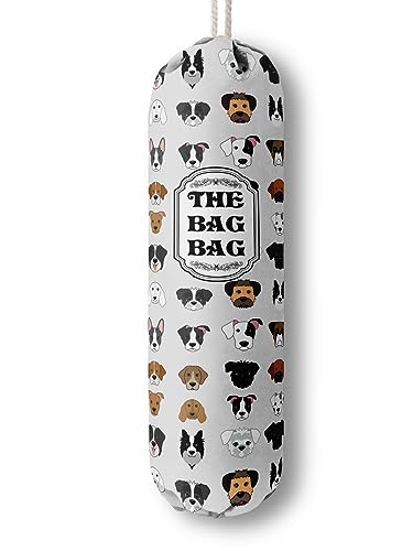 Grocery Bags Holder Organizer For Shopping Bags (Dog 12)