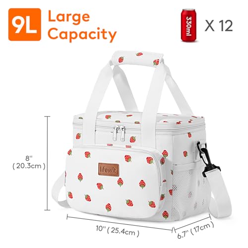 Medium Lunch Bag (Strawberry / Medium(9L))