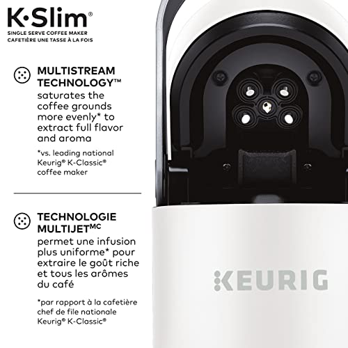 K Slim Single Serve K (White / Coffee Maker)