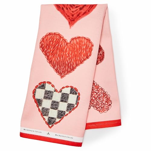 Cotton Dish Towel (Heart / 1-Pack)
