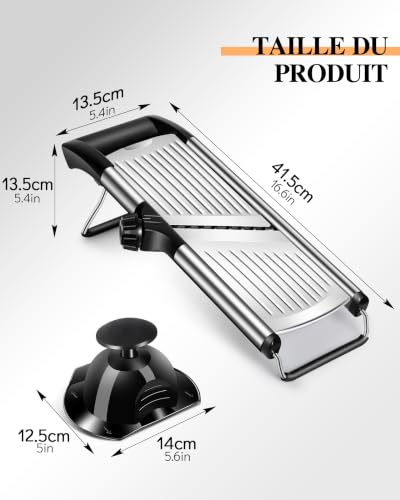 Adjustable Mandoline Food Slicer