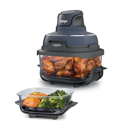 Crispi Glass Air Fryer (Cyberspace Gray)