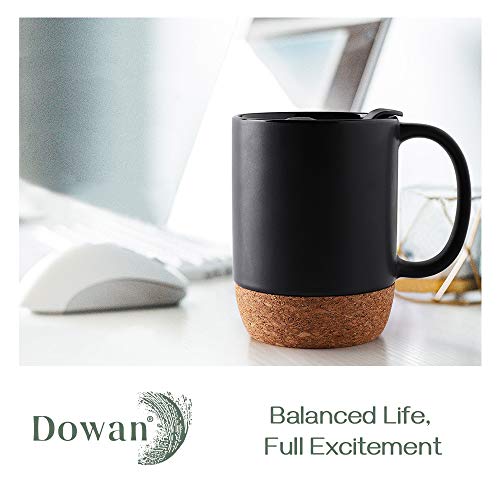 Coffee Mugs 15 oz Mug Set of 2 (Matte Grey / 15 fl oz (Set of 2))