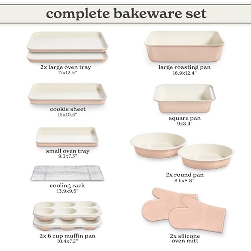 Nonstick Stackable Bakeware Set (13 Count)