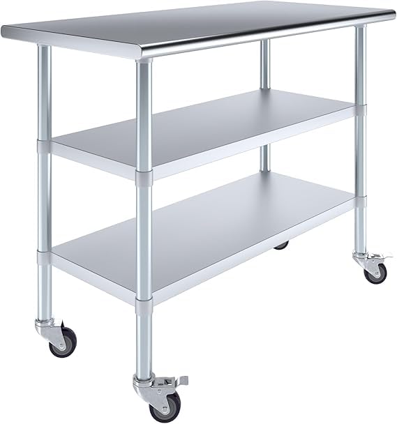 48x24 Heavy Duty Work Table (48" Long x 24" Deep)