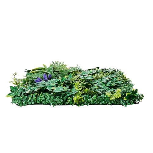 Artificial Grass Wall Panels (Mixed Leaf / 20*20IN 8P)