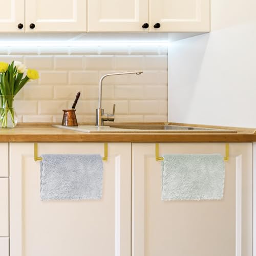 Over Cabinet Door Towel Bar (Gold)