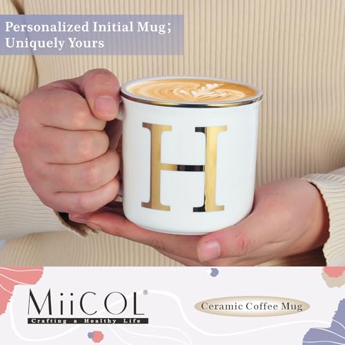 Ceramic Coffee Mug 16oz (Letter H Mug)