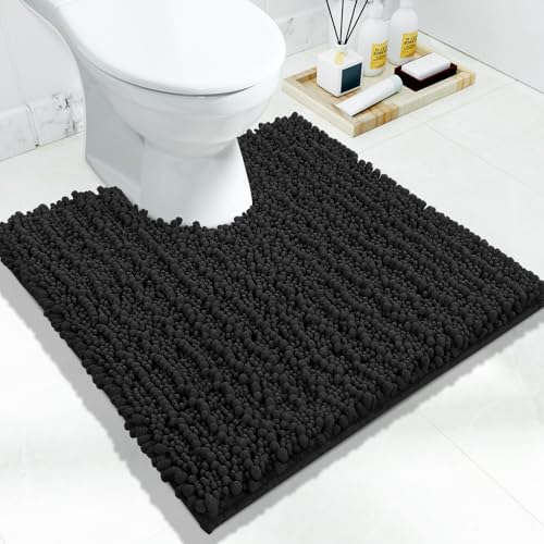 Toilet Rug U Shaped Washable 24x24 Inch