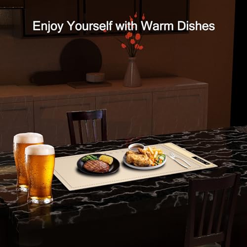 Electric Warming Tray (Beige-2pack)