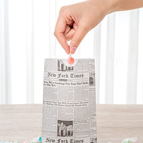 Bag Tek 2 Lb Disposable Lunch Bags (2 lb / Newsprint)