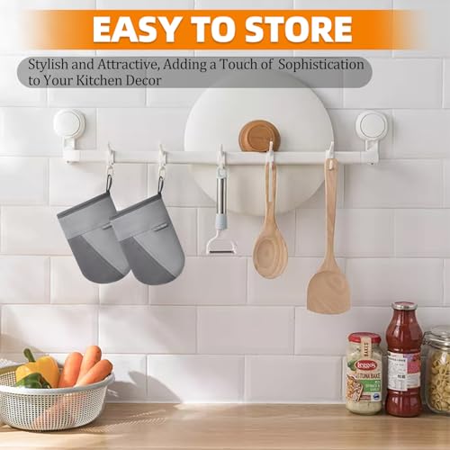 Mini Oven Mitts (Gray)