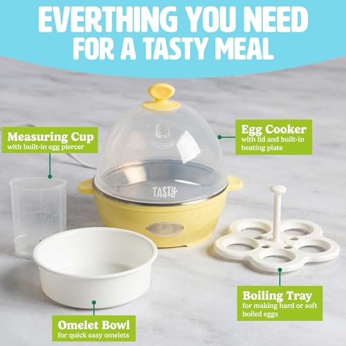 Mini Rapid Egg Cooker (5-Egg / Yellow)