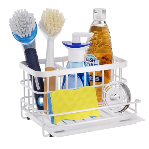 Sink Caddy Sponge Holder (White)
