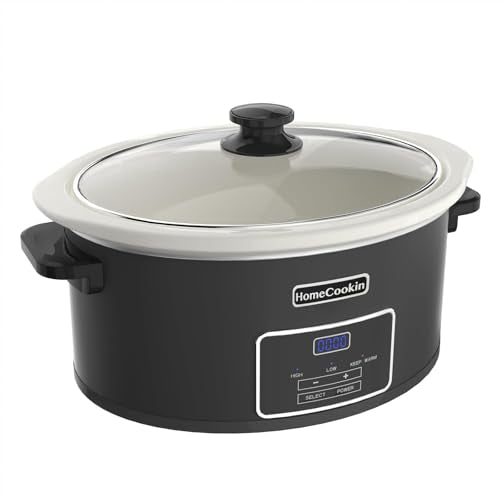 7 Quart Programmable Slow Cooker with Timer Keep Warm