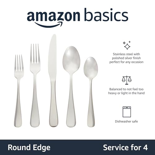 Silverware Set (20-Piece / Round Edge)