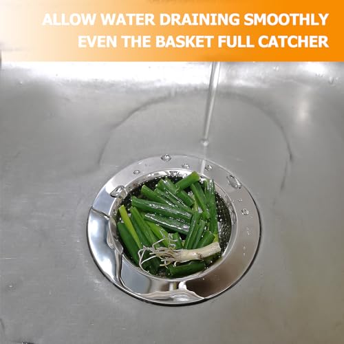 2PCS Kitchen Sink Drain Strainer (2 Count)