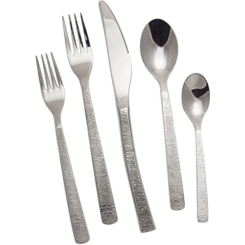 Degrenne Luxury French Cutlery Set (Astree Cisele / 5pcs)