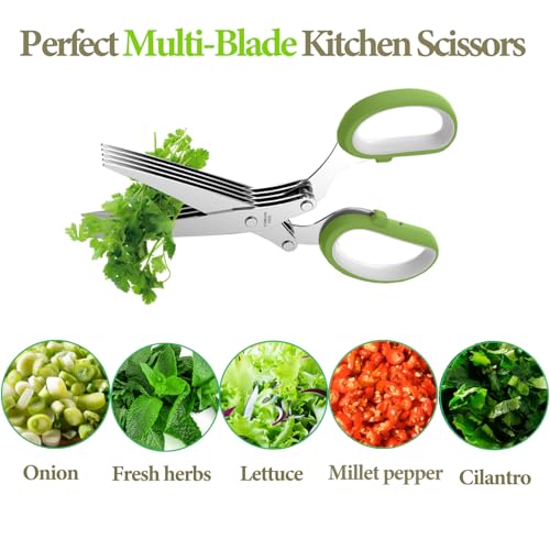2026 Upgraded Herb Scissors (Green)