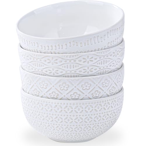 40 OZ Large Cereal Bowls Set of 4
