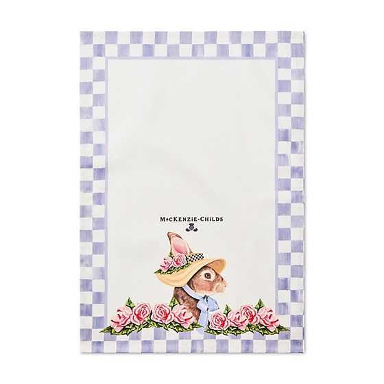 Cotton Dish Towel (Rabbit With Bonnet / 1-Pack)