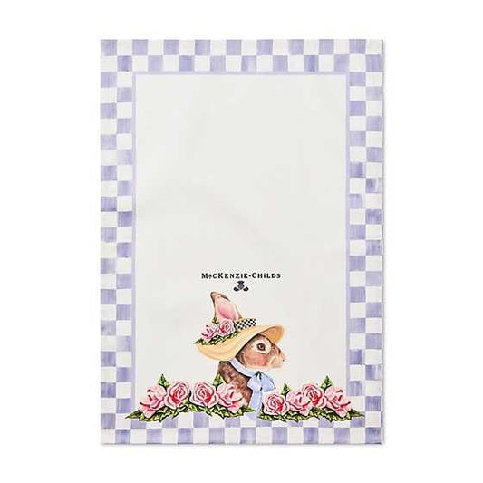 Cotton Dish Towel (Rabbit With Bonnet / 1-Pack)
