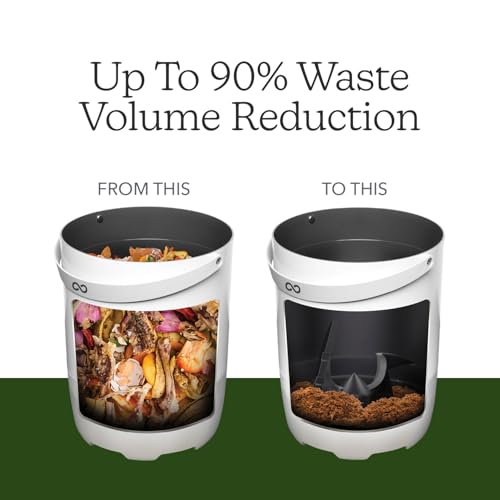 Eco 5 Award Winning Kitchen Food Recycler (White)