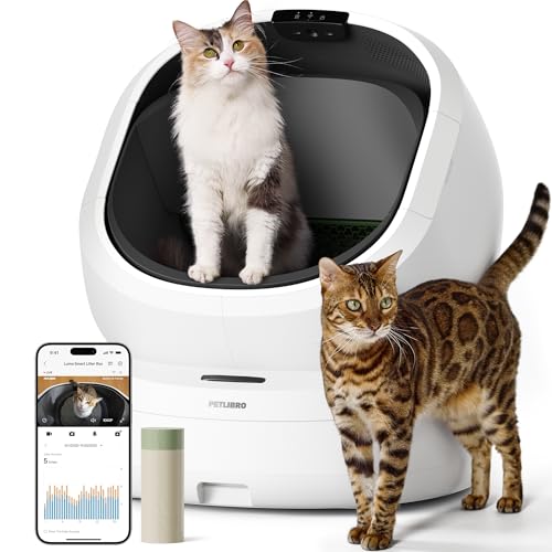 Automatic Litter Box with AI (White / Luma Cat Litter Box)