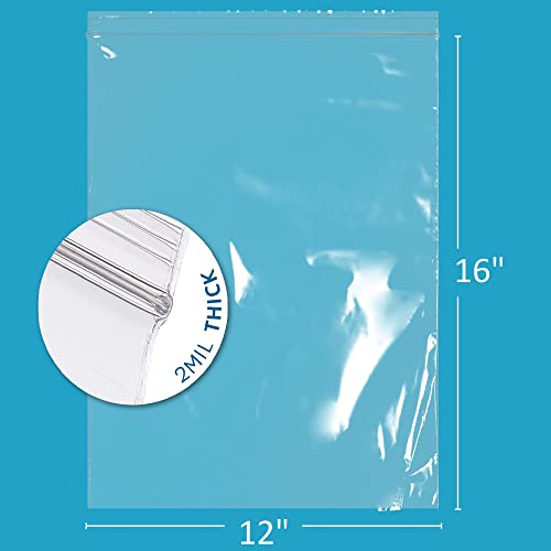 GPI 12" x 16" Zip Bags (1000 Count)