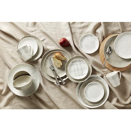 Grey Bay Colors 4Pc Dinner Plates (Dinner Plates / Gray)