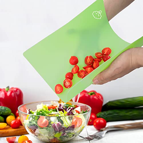 Plastic Cutting Boards for Kitchen (Rainbow)