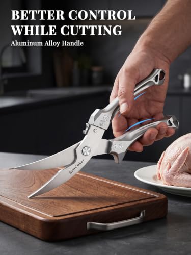 Heavy Duty Poultry Shears (Aluminum Handle Poultry Shears)