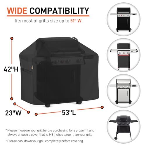 BBQ Grill Cover 53 Inch (53 Inch)