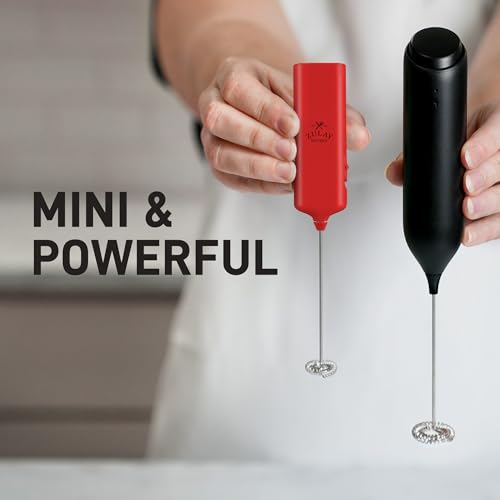 Mini & Mighty Milk Frother Wand (Blazing Red / Mini Frother)