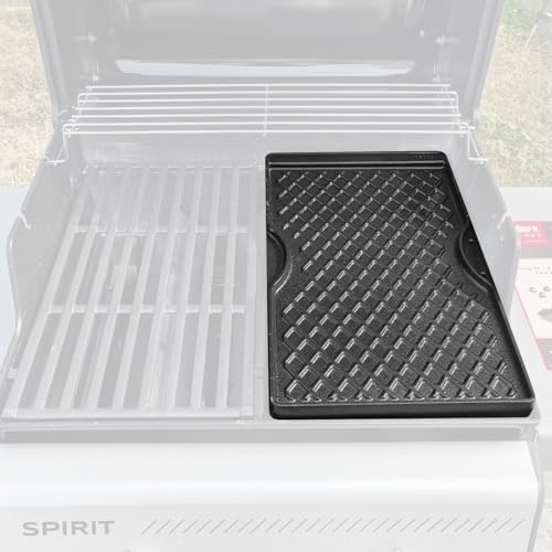 Grill Griddle for Weber Spirit E210 Spirit II E210 (17.5" x 10.2" x 1.2")