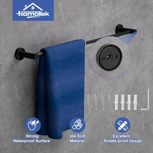 2 Pack Adjustable Towel Bar (2 Pack / Economical-matte Black)