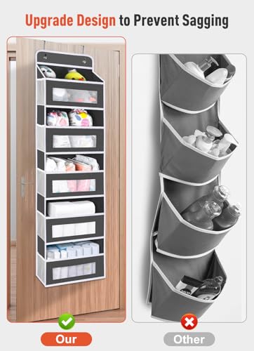 Over The Door Organizer Storage (Darkgrey / 1 Pack)