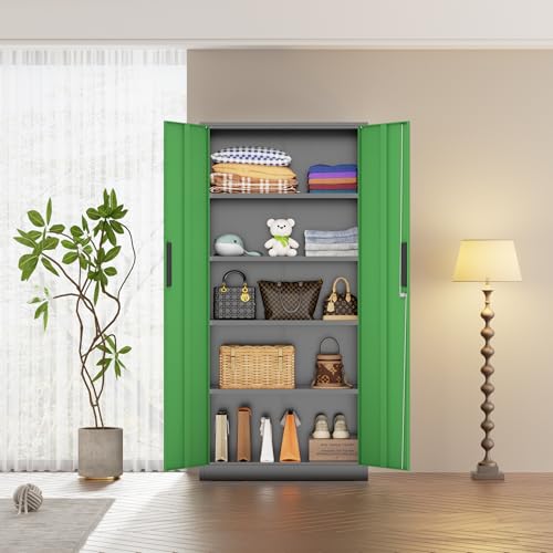 Storage Cabinet (Black Green / 71")