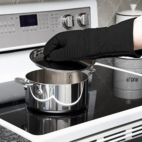 All Clad Silicone Oven Mitt (Black / 1 Pack)