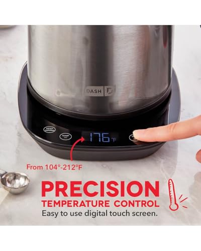 Insulated Electric Kettle (1.8 Quarts / Stainless Steel)