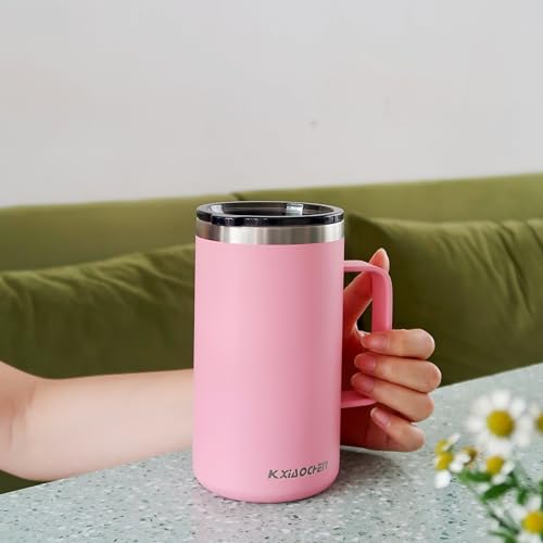20 oz Insulated Coffee Mug (A1.Pink / 20 ounces (1 pack))