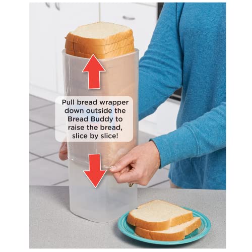 Bread Buddy Bread Box (Red / Pack of 2)