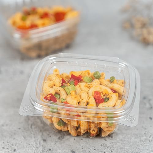 6oz PET Clear Clamshell Deli Containers (400 Count)