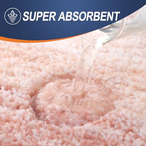 Bathroom Runner Rug 47x20 (47" X 20" / Peach)
