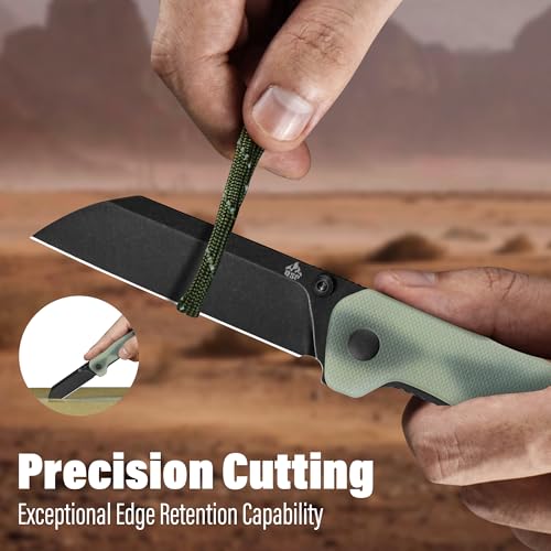 Penguin V2 Folding Pocket Knife (Jade-Black)