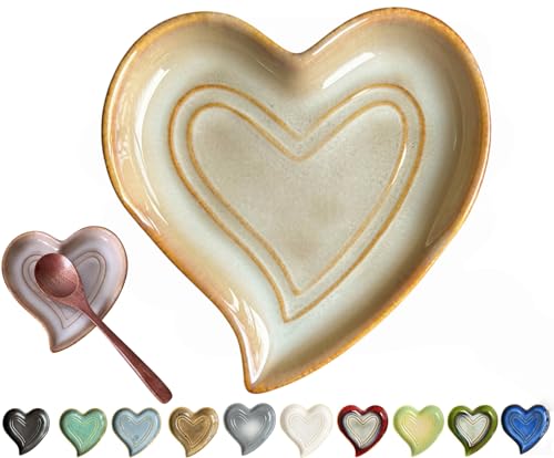 Ceramic Spoon Rest for Stove Top (Retro Beige)