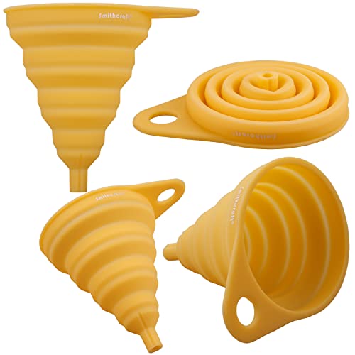 Funnel Set 4 Silicone Funnels for Kitchen