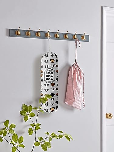 Grocery Bags Holder Organizer For Shopping Bags (Dog 12)