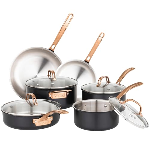 3 Ply Cookware Set (10 Piece Set)