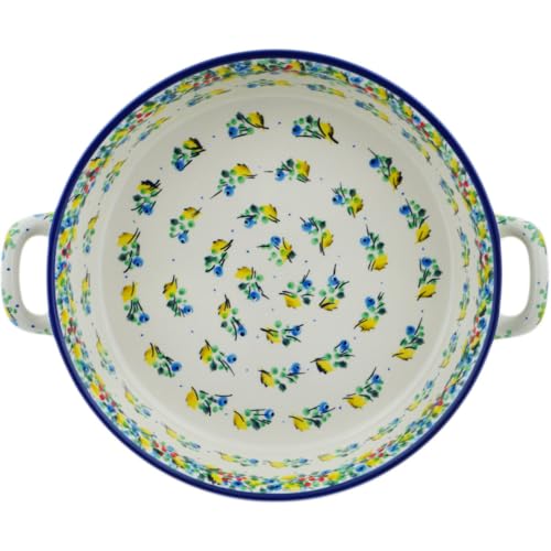 Round Baker with Handles 10 (Blueberry Season)
